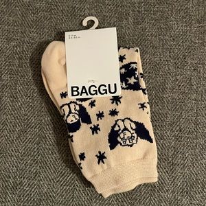 NWT BAGGU Cherub Socks